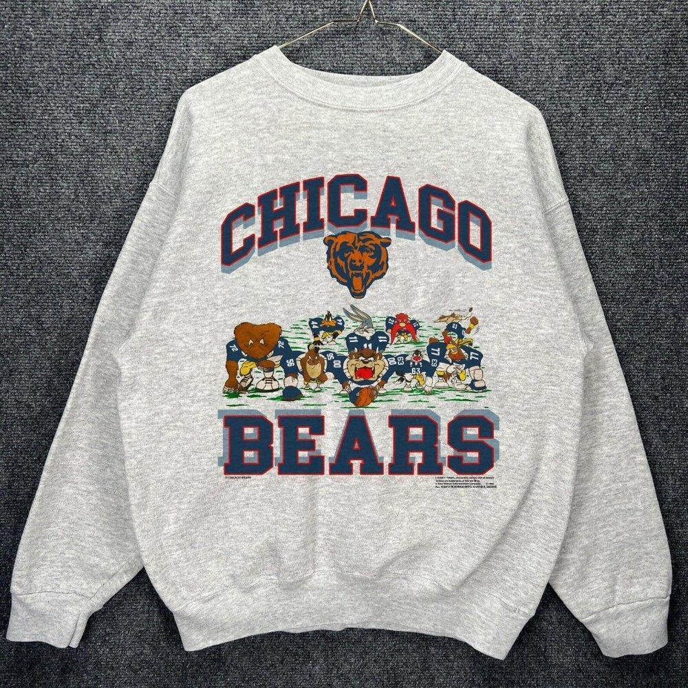 1992 Chicago Bears Looney Tunes Sweatshirt Men Women